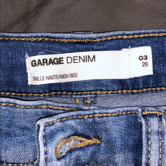 Garage Jean Shorts - Picture 2 of 4